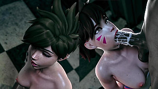 Robaatoo Intense Hardcore Sex: Hot Women Swallowing Cum, Juicy Butts Fucked, Gaping Asses, and Dripping Wet Pussies