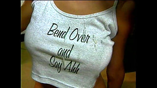 Threesome - Young Fit Blondie with Big Tits Enjoys Double Penetration