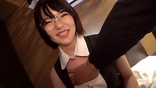 300ntk-526　Hカップ美爆乳の眼鏡美少女がガチ昇天