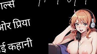 Taniya or Priya school girl Hindi audio Chudai story. Desi with dirty talk and Hindi Audio