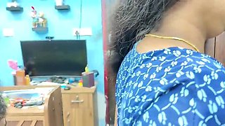 Mallu Wife Hot Romance Part 2 - Indian Couple Fucking in Bedroom