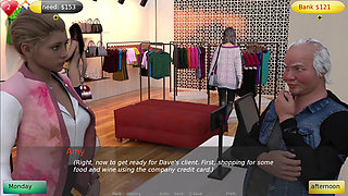 The Way to Increase Sales of Clothings: a Old Man & Amy