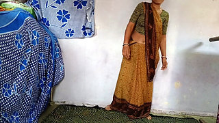 Desperate for a cock, the friend&#039;s wife is standing up and fucking her pussy with my cock