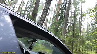 18 Yo Teen Gets Rough Anus Stretched In My Car
