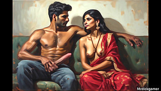 Indian muslim girl gangbang sex with her college friends