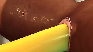 Fuck me hard. Sex with a sci-fi android in the lab
