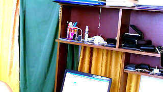 Fucking in the Back Office with Garabas and Olga