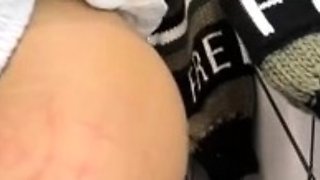 Blonde emo amateur solo masturbation