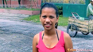 Filipina Nude Shows Plump Tits And Sexy Body At Trike Patrol