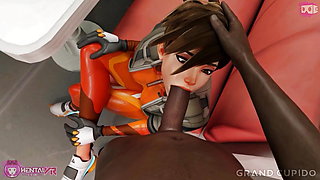 Tracer Blowjob