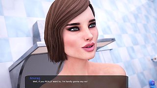 Stepsister's Best Friend Giving Me a Risky blowjob - 3D Hentai Animated Porn - Milfy City