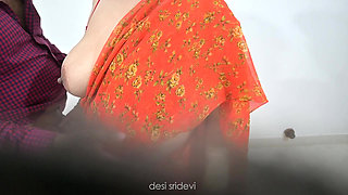 Indian maid having fun with stepuncle