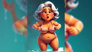 Granny Animation Sticky Mess