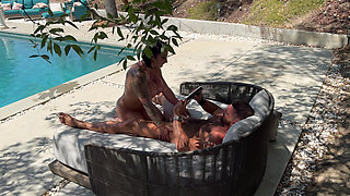 Behind the Scene Massage Fuck with Cherry Devivre