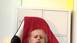 Hot Blonde Washes Car Toys Ass On Cam Big Boobs