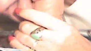Depressed Granny Cock Sucking Pro British Slag Ghetto Blowjob Whore Bag!