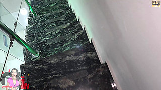 Young Brunette Endure Giant Cock in Hairy Pussy.