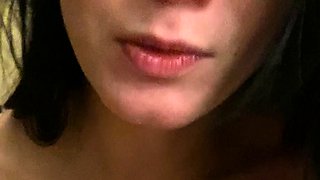 Real party amateur teen sucking cock POV in public