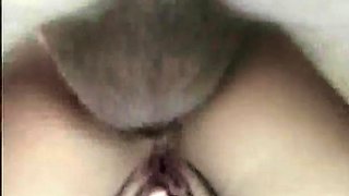 Dirty brunette amateur outdoor facial