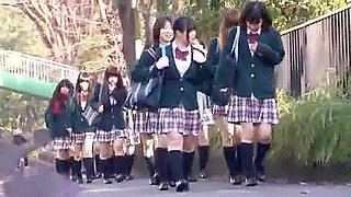 Horny Japanese whore Sayaka Aishiro, Riona Minami, Nana Usami in Best College, Softcore JAV movie