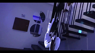 Several Moments in the Motel Teaching Stepson How to Have Sex
