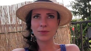 Amazing amateur Brunette, Solo Girl sex video