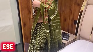 Desi Aunty Fucks Nephew Rough - Big Natural Tits & Dirty Talk in Homemade Hindi Audio