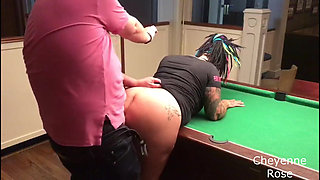 Pool Table Fuck and Facial