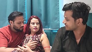 Husband Cheats On Wife With New Girlfriend - Hardcore Fucking, Doggy Style, And Cum In Mouth With Indian Bhabhi