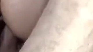 He Grabbed His Step Sister's Big Ass and She Sat on His Big Cock in Cowgirl Position of Her Hard Fuck and Enjoying Pussy Fucking