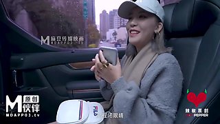 Extremely Hot Public Sex In The Car! With Beautiful Tinder Asian Babe - Asian Amateur Cheating