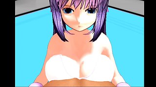 Ultimate fighting babe Bokofan takes on a wild wrestling match