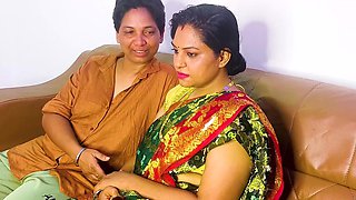 Two Unsatisfied Girls Met and Made a Superb Lesbo Session with Dirty Talk in Hindi