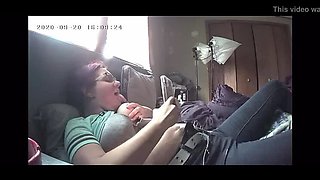 Milf Walked in on Masturbating Explodes in Anger and Then Cums Crazy Hard Hidden Cam