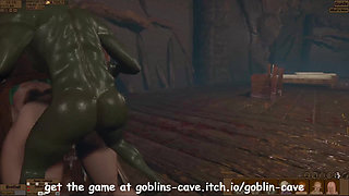 Sexy MILF Fucked and Bred by Cave Goblins 2