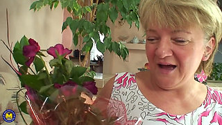 Horny Mature Slut Taking on a Prego Teen