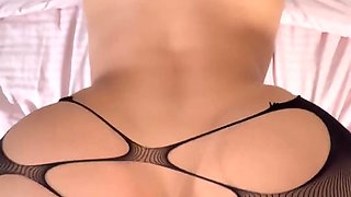 Her sexy lingerie didn't stay long on her body