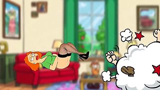 Hot Wife Cheats with BBC - Animated Cartoon Parody