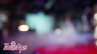 Twistys - gorgeous kylie rocket stretches her feet and showcases off her abilities with a kinky pussy rub