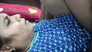 Step Son Seduce and Hard Fuck with Step Mom While His Wife Not in Home