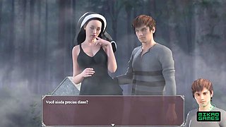 Jungle story, cartoon nuns, junglee