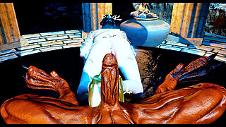 Big Cock Virtual Queen of Bigboob Fantasy - 3D Animation Hentai