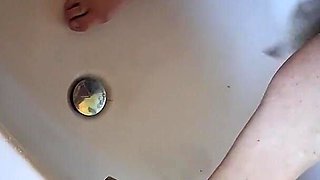 Washing Dirty Feet in the Bathtub