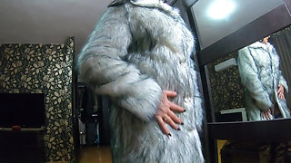Milfycalla Blowjob in Fur Coats Cum All Over My Expensive Furs