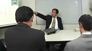 Japanese Worker Blows Her Boss