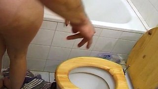 Superb French Babe Fucked in the Bathroom