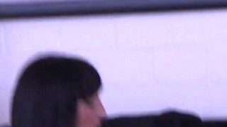 Sexy big ass brunette enjoys in hard doggy fuck from her fucker