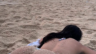 Erotic Ass Massage on the Beach, Naughty Fun in the Ocean