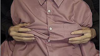 Oh, Are You Without A Bra Today? Then Can I Touch Your Tits? // Tits Massage