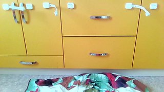 Best big hairy pussy and armpits long video, milf in kitchen, webcam show